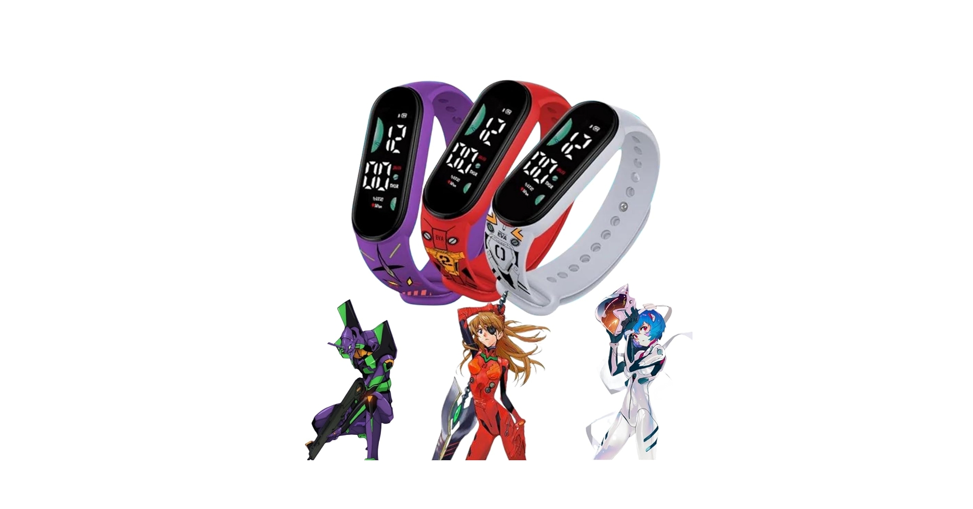 Amazon | 新世紀エヴァンゲリオン EVA 腕時計 式波 アスカ ラングレー