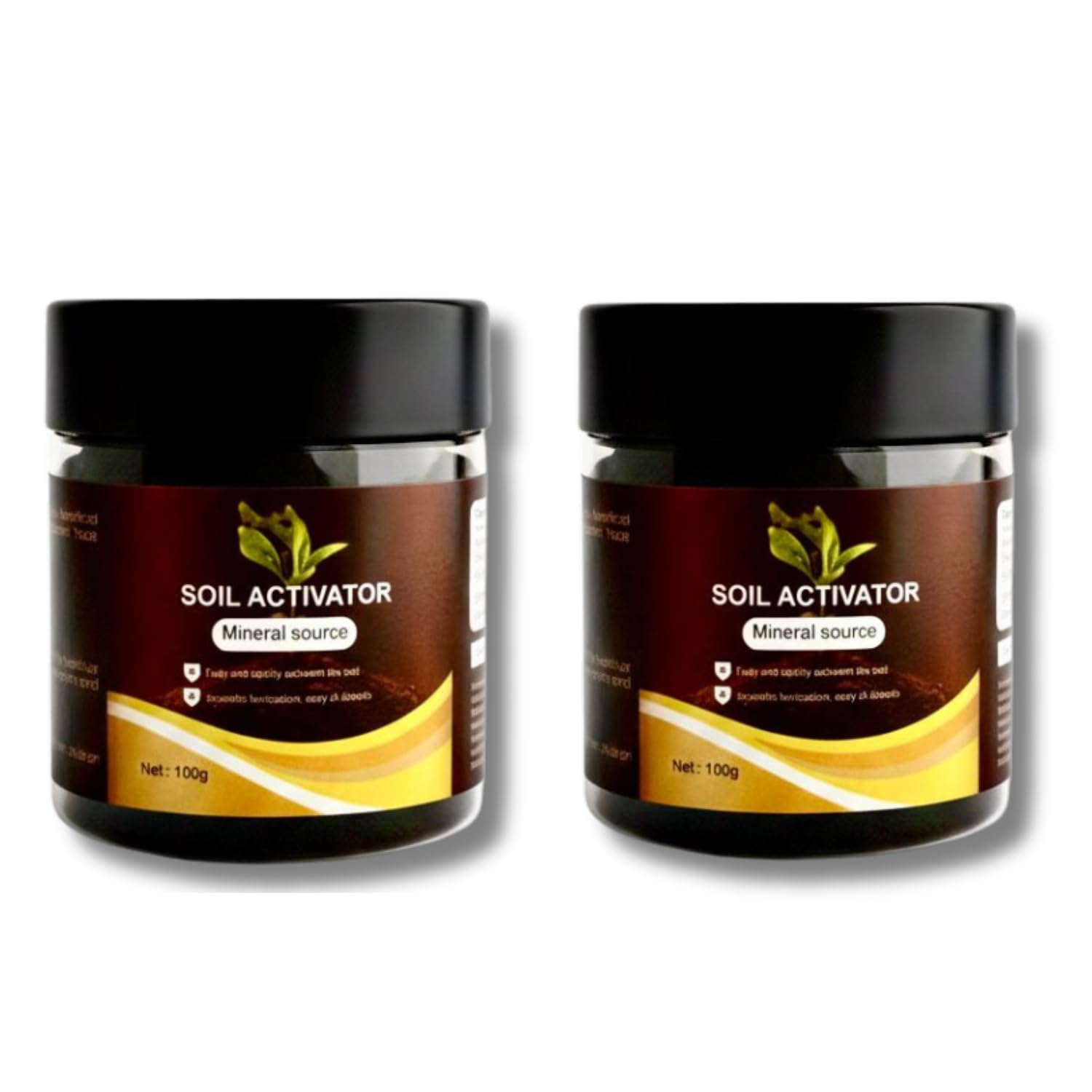Differio Soil Activated Treasure Plant Growth Booster | Improves Soil Quality & Root Support | Suitable for Indoor & Outdoor Plants | for Pots, Gardens & Home Plants | Easy to Use 100g (Pack of 2)