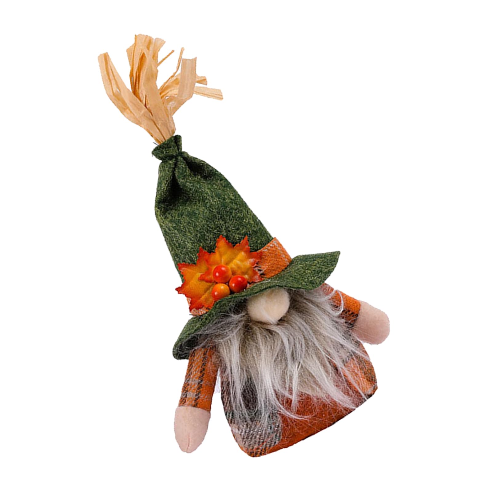 Qusinfc Fabric Christmas Hanging Ornament Faceless Old Plush Decors Holiday Hanging Doll Decors for Tree Homes Autumn Harvest Gnomes Plush