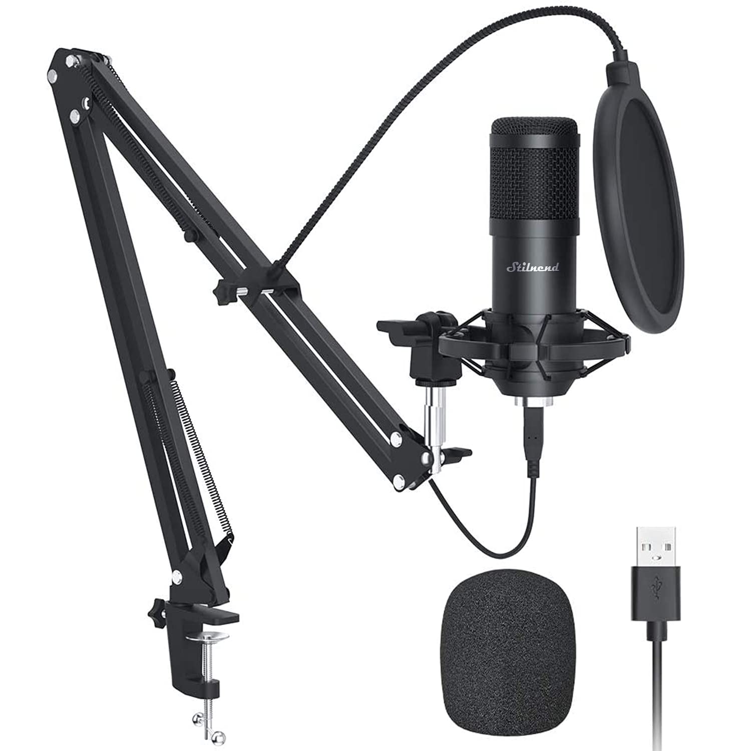 USB Microphone Recording Microphone Gaming Microphone PC Streaming | amzdealz