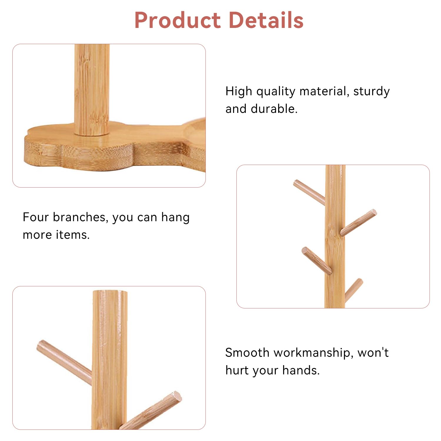 Vassoio Portachiavi In Legno Con Gatto Fortuna Resina | Organizer Da Tavolo Con 3 Ganci