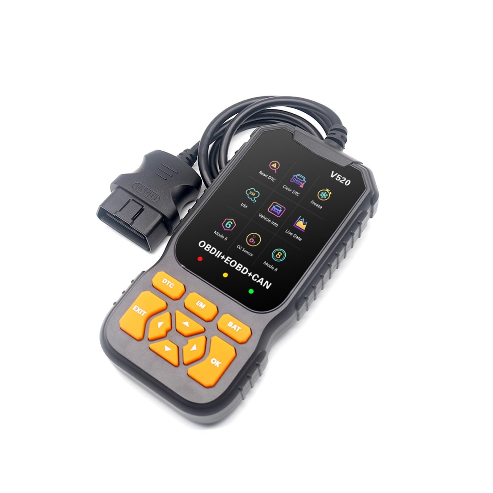 V520 OBD2 Scanner Professionale Motore Auto Automotive DTC Ricerca Lettore Codici Strumento Diagnostico Auto