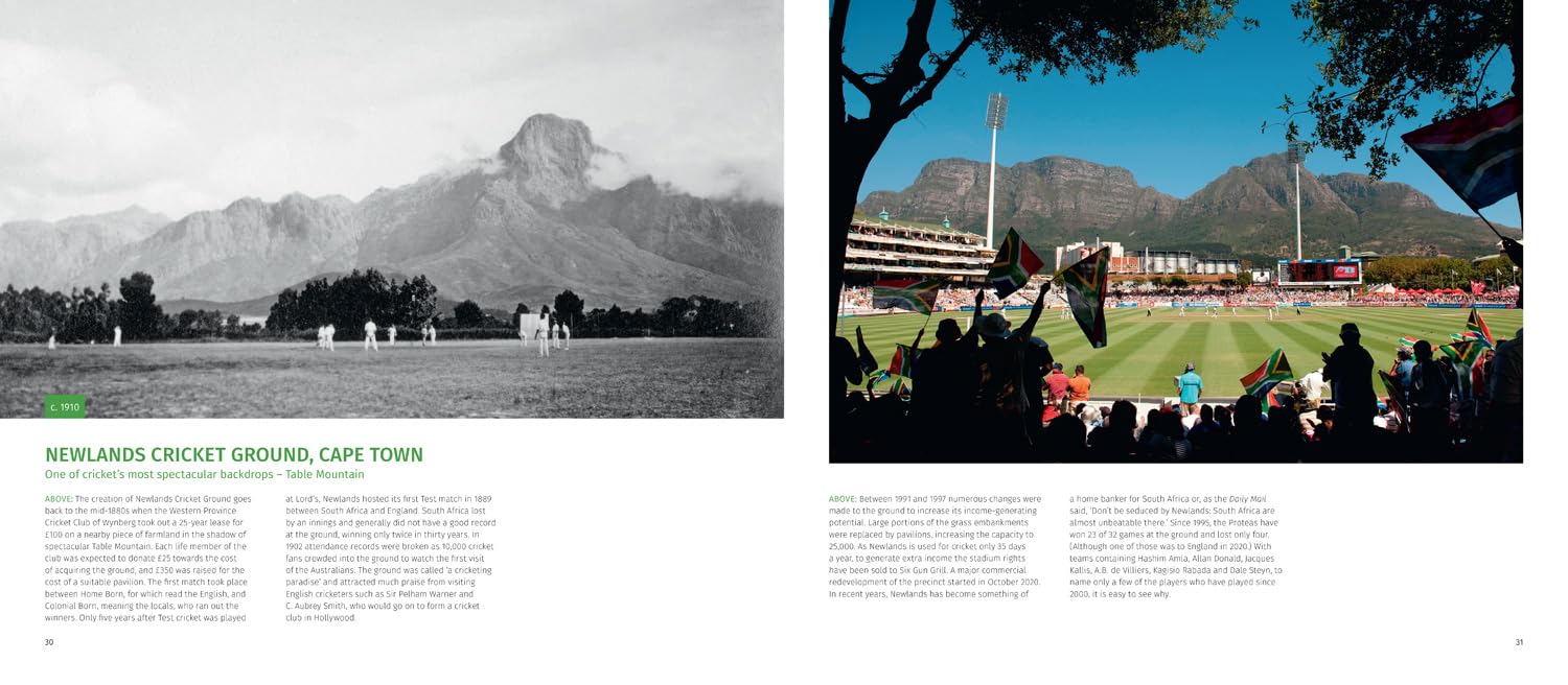 Cricket Grounds Then and Now: A photographic guide for cricket fans, to stadiums around the world