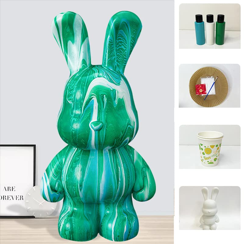 Amazon.co.jp: Smile lab DIY ペインティング 流体 ウサギ ペイン