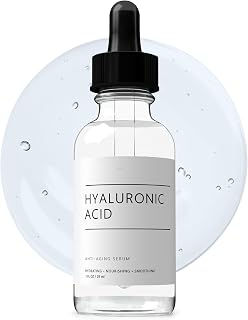 YOOJ® Hyaluronic Acid Lifting & Anti-Wrinkle Face Serum, Visibly Firming Brightening Hydrating Moisturizing Face Essence, Improves Fine Lines & Dull Skin Appearance, Deep Nourishing Formula