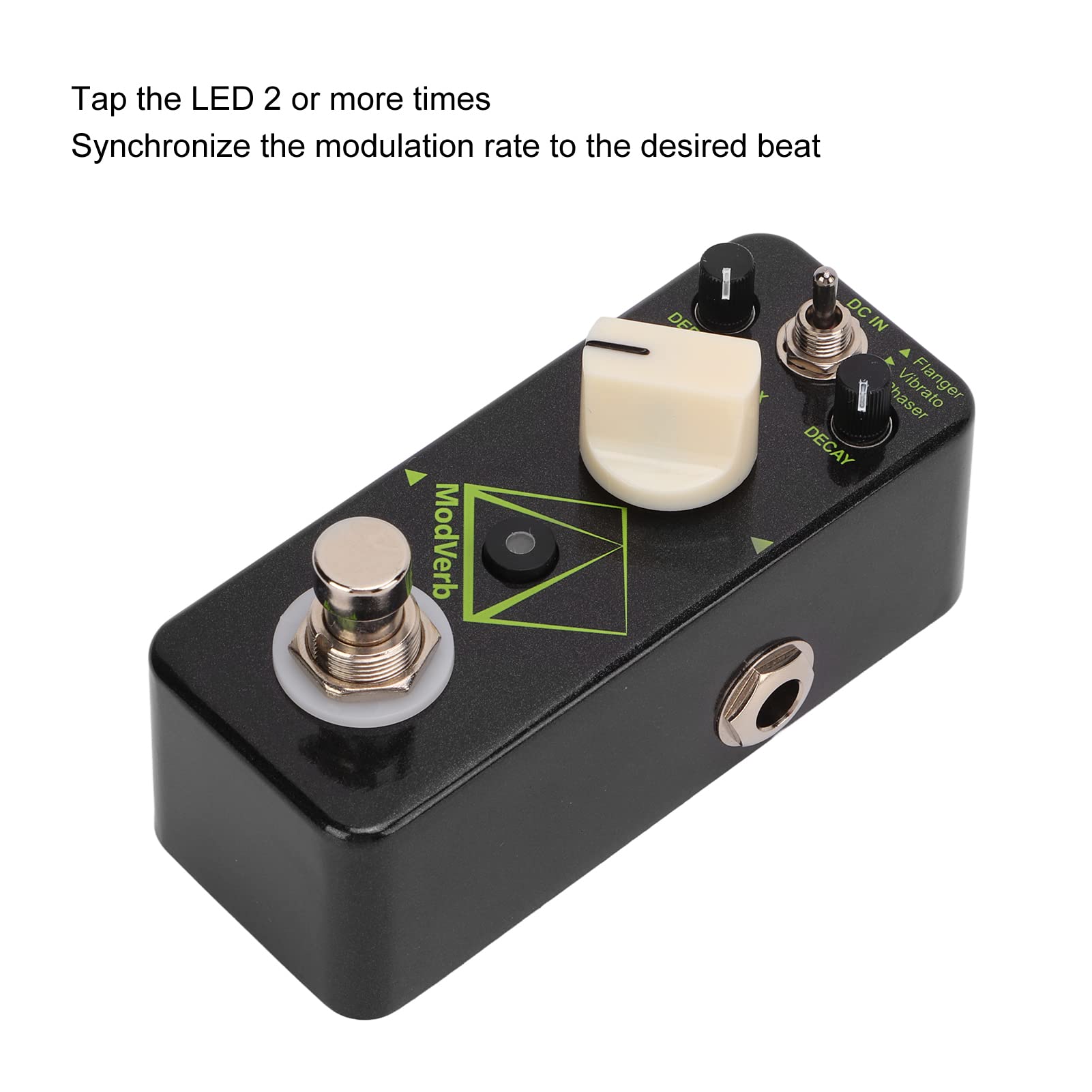 Amazon | シングルブロックエフェクター、モジュレーションリバーブ