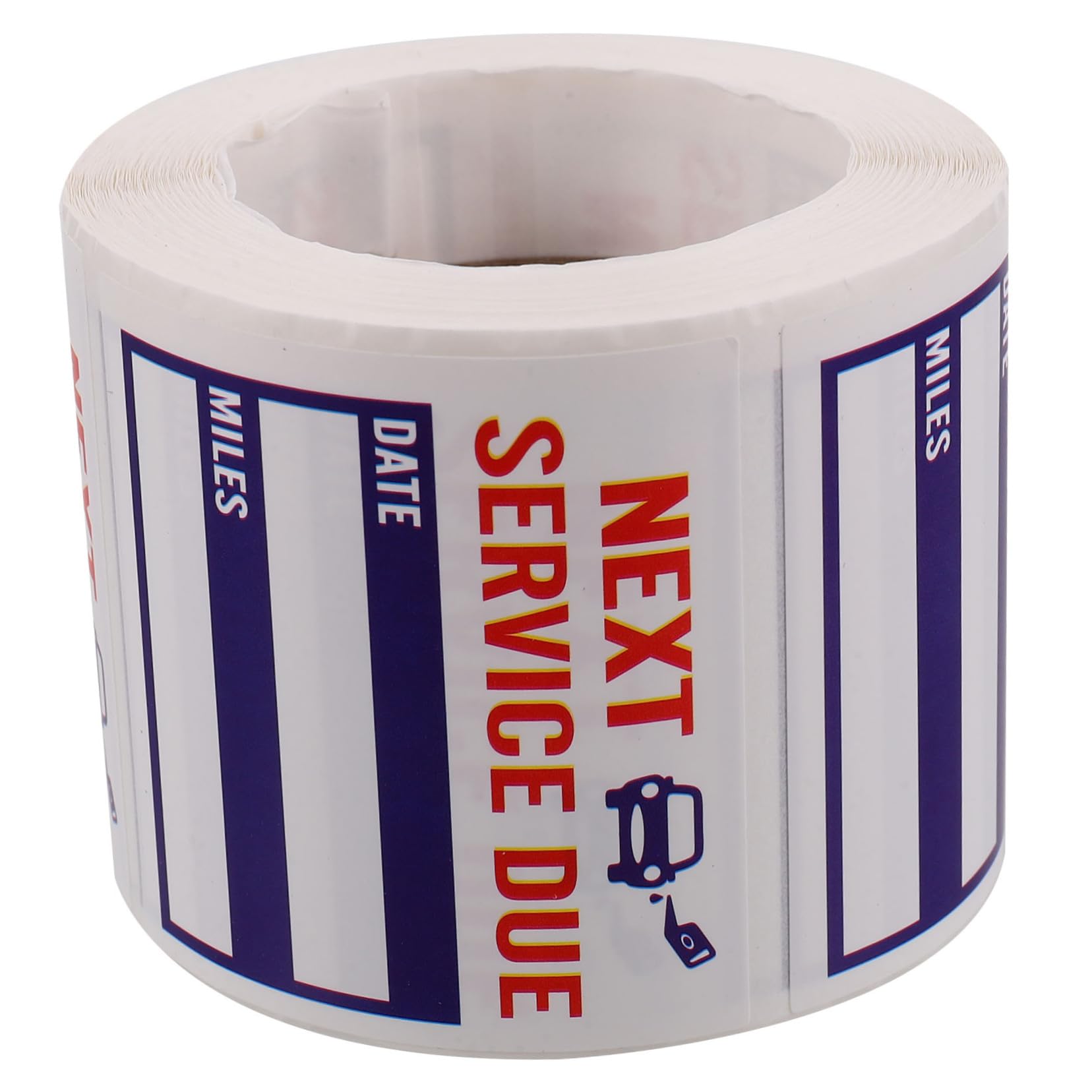 Oil Change Sticker 1 Roll Maintenance Decal for car Sticker Adhesive Applique Adhesive Labels Stickers car car Window Stickers self Adhesive car Sticker Oil Change Label Sticker