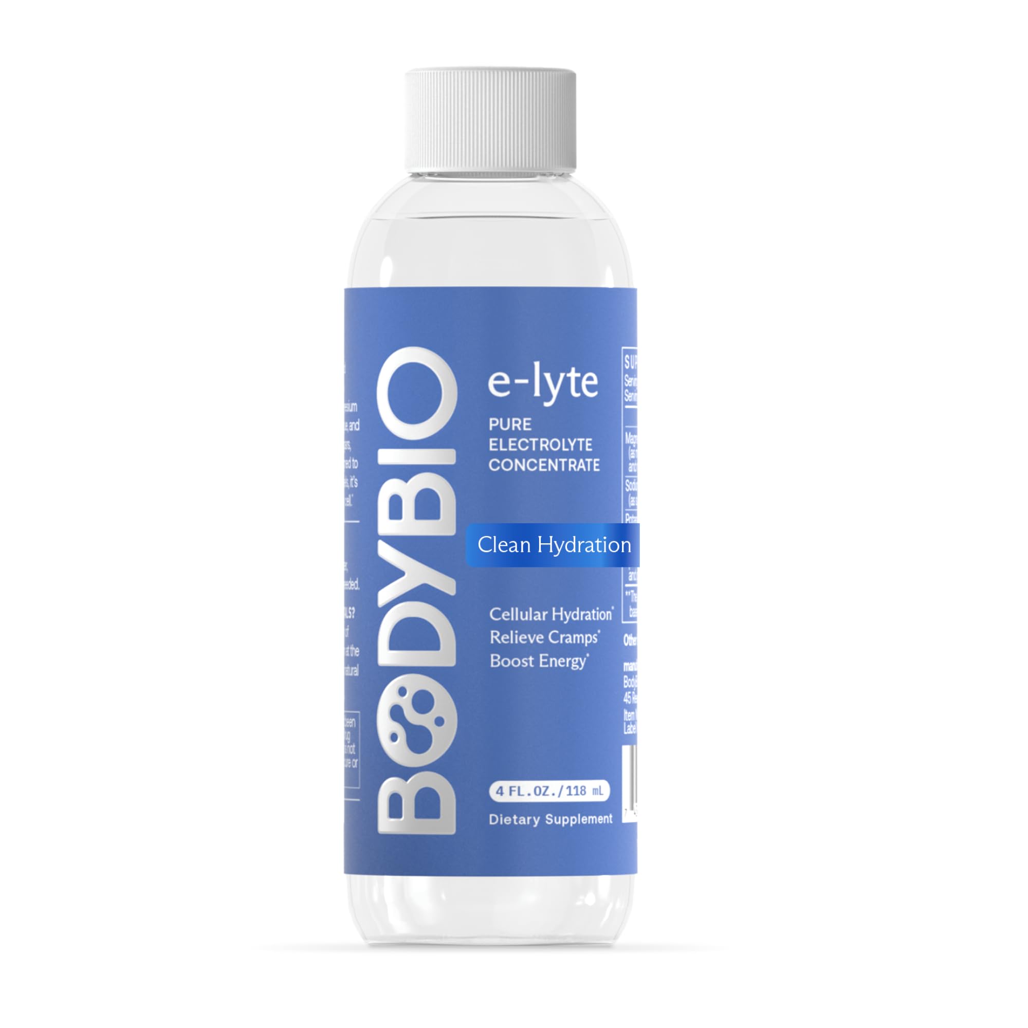 Sponsored Ad – BodyBio e-Lyte - Liquid Electrolyte Concentrate for Clean Hydration, Energy & Cramp Relief - No Sugar, No Artificial Flavors, No Fillers, Keto Friendly