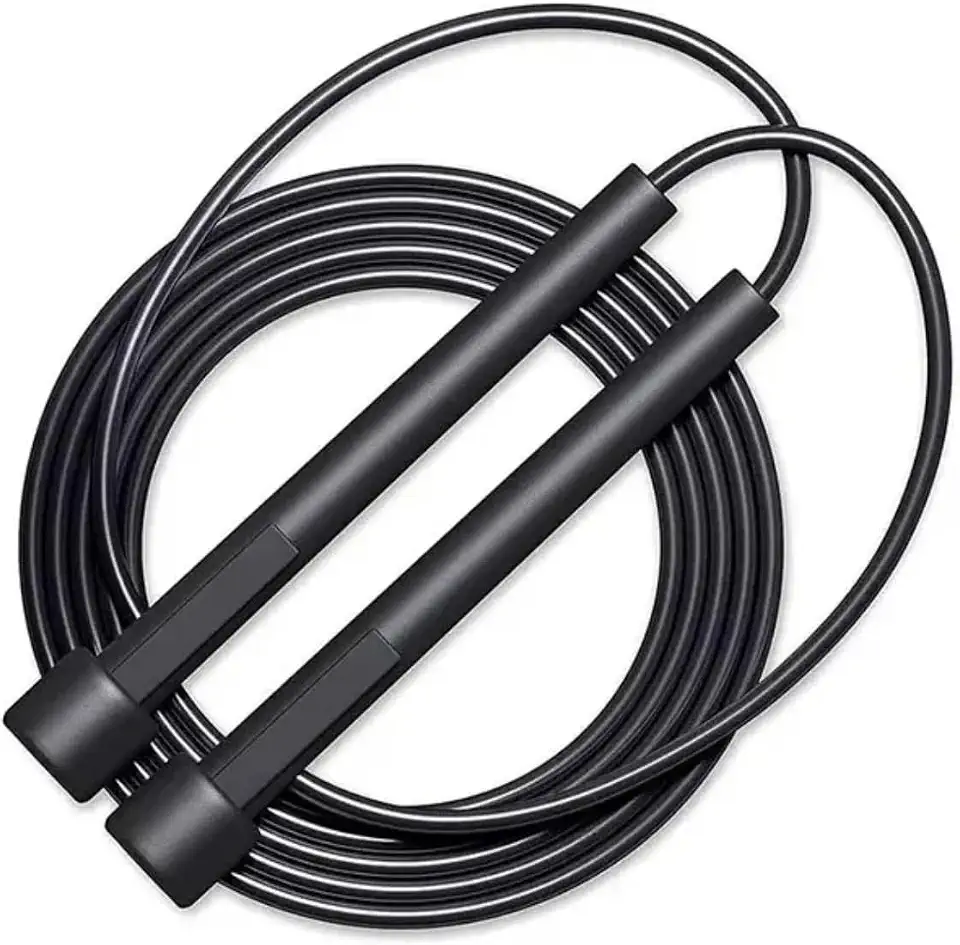 Corda De Pular Crossfit Profissional Fitness Academia Exercicios Treino Comprimento Ajustável 2,65m [ K-SELL IMPORTS ]