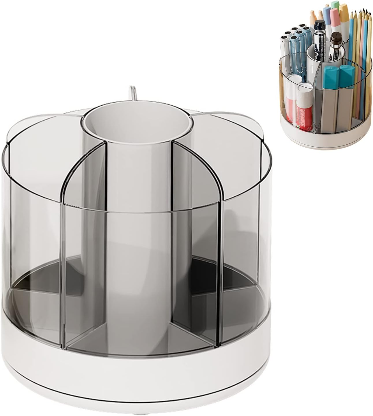 Rotating Pen Holder for Desktop Stationary Organizer,360