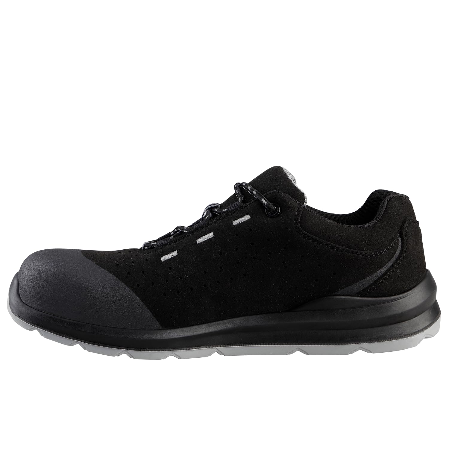 Jett Black Low MF S1PL MF ESD Zapatos De Seguridad para Hombre Mujer - Zapatillas Seguridad Impermeable - Calzado Ligero De Seguridad S1