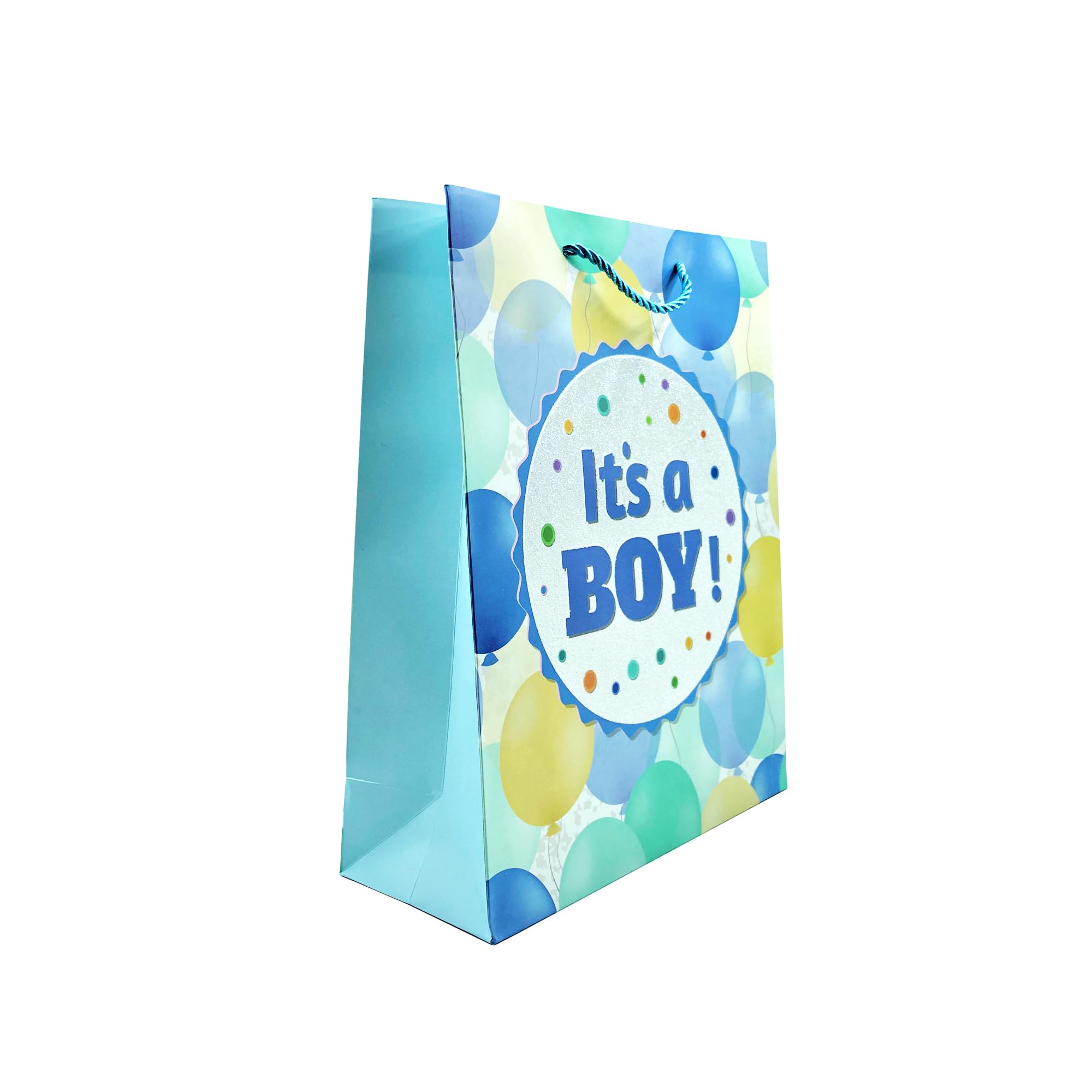 DEEPTAGS Baby Shower Party Themed - Paper Gift Bags for Gifts, Return Gifts, Party Favor Bags - Multicolor, Medium Size, It’s A Boy Print - 6 PCS (B0D2ZZH34D) Amazon Price History, Amazon Price Tracker