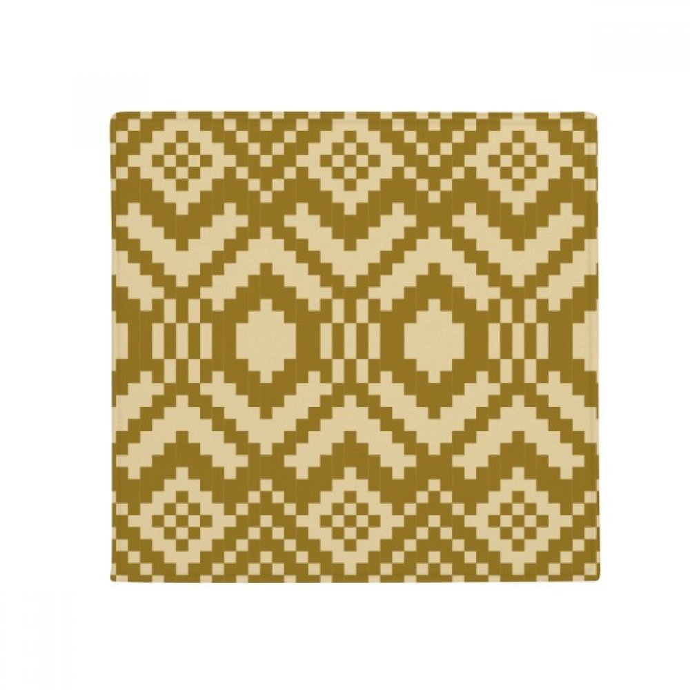 Tapis pour animaux et cuisine 80cm motif carré géométrique multicolore