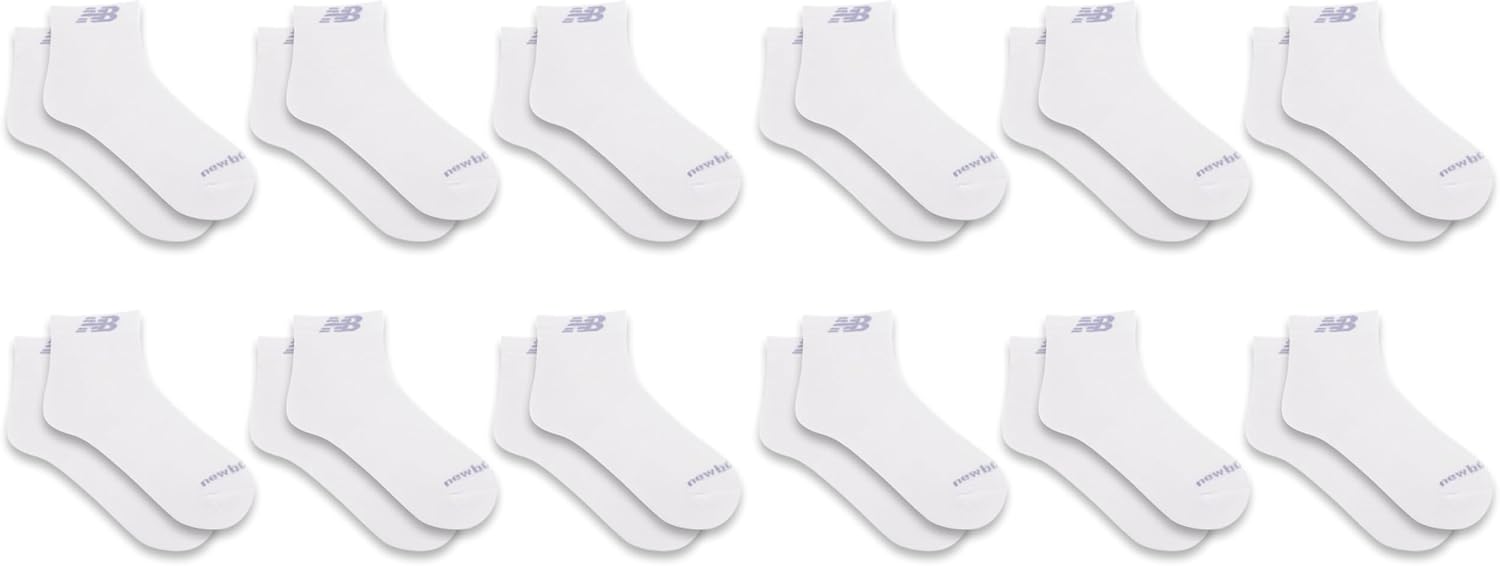 New Balance Unisex Adult Performance Cushioned Low Cut Socks (12-Pack) - Image 5