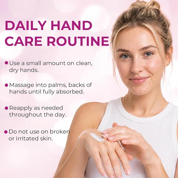 LIVAURA Retinol Hand Cream for Women - Anti-Aging Lotion for Dry Hands | Available for Men & Women; Vitamin-enriched formula; Helps soften rough skin; Lightweight daily hydration; Non-greasy finish