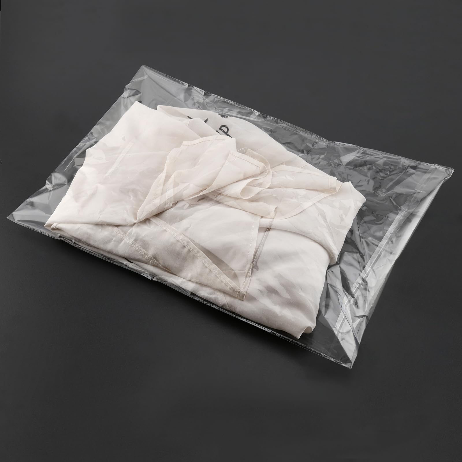 100 sztuk płaskich torebek opp (30 x 42 cm + 4 cm pokrywy), A3, przezroczyste tworzywo sztuczne, torebki celofanowe na ubrania, słodycze, wesela i prezenty