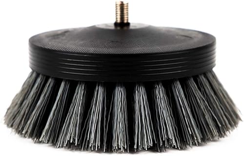 Miniatura 1 de SGCB PRO - Cepillo de taladro de alfombra de 3.5 pulgadas con accesorio de taladro, cepillo de limpieza para detalles de automóvil, cepillo rígido