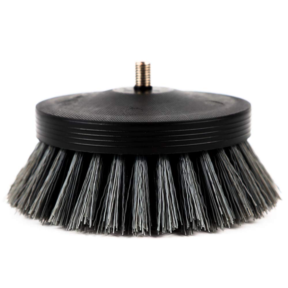 SGCB PRO 3.5” Carpet Drill Brush With Drill Attachment, Medium Duty Car