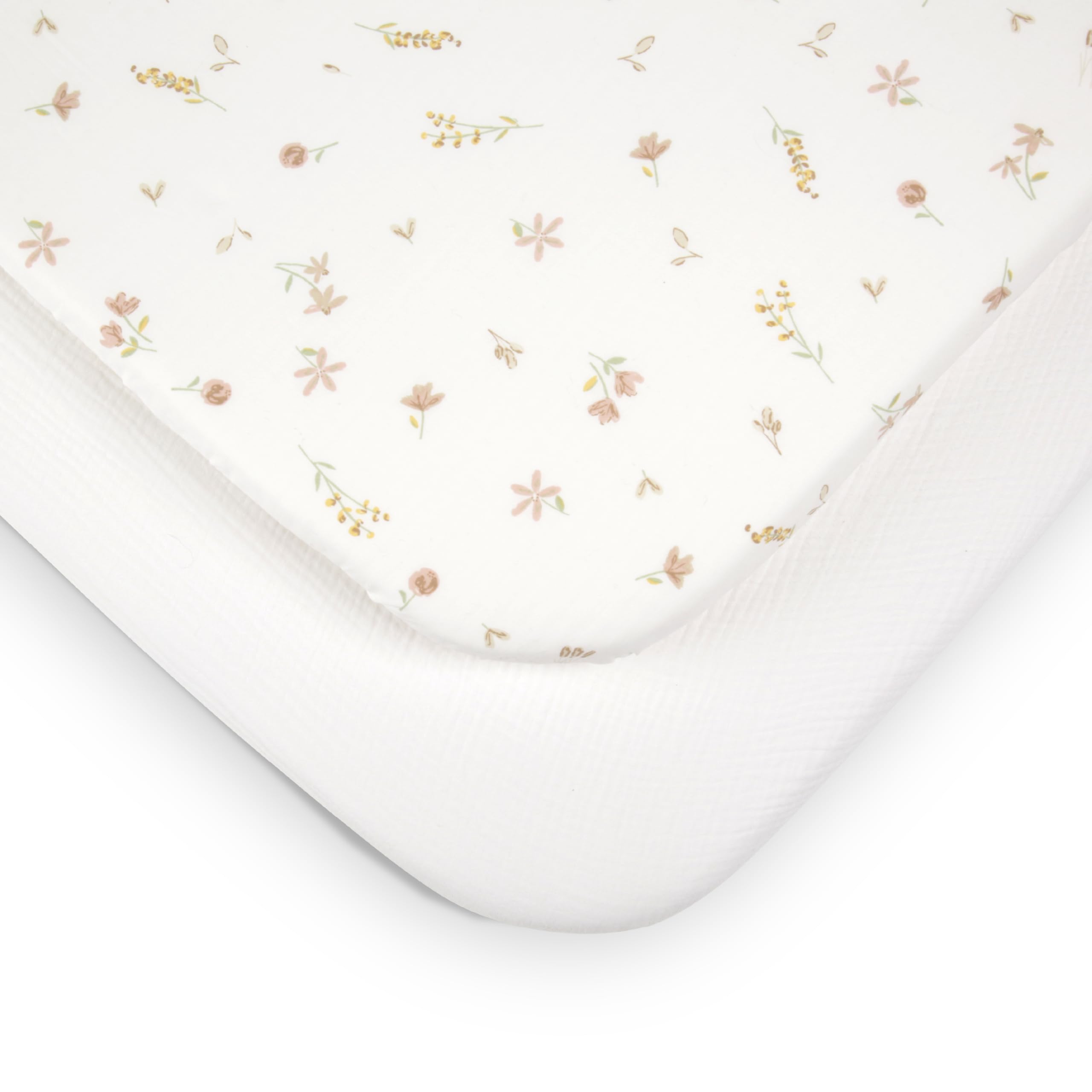 CuddleCo Universal Crib/ Co Sleeper Sheets 2pk, One Colour