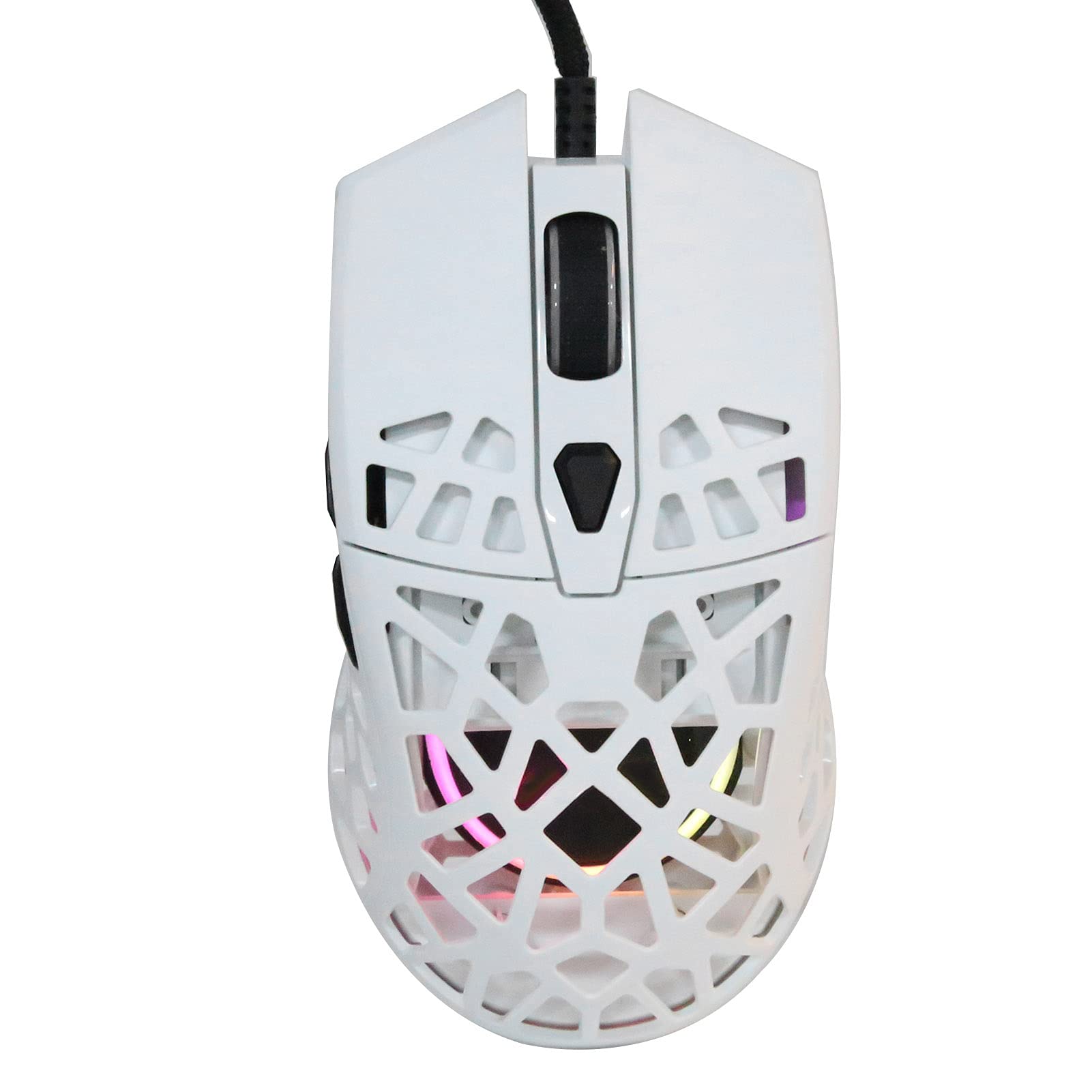 Yosoo Health Gear Souris Gamer, 6 Touches 200-12400 DPI Design Évidé