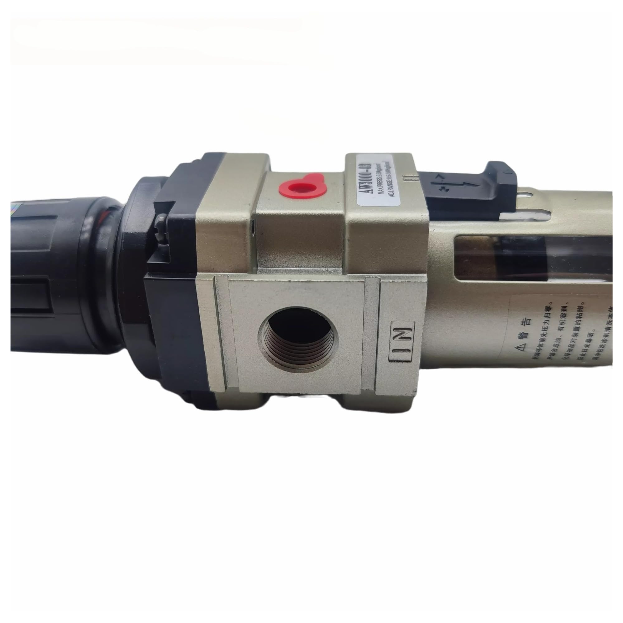 Dwyer 3-Way Vent Valve, Plastic, 1/8