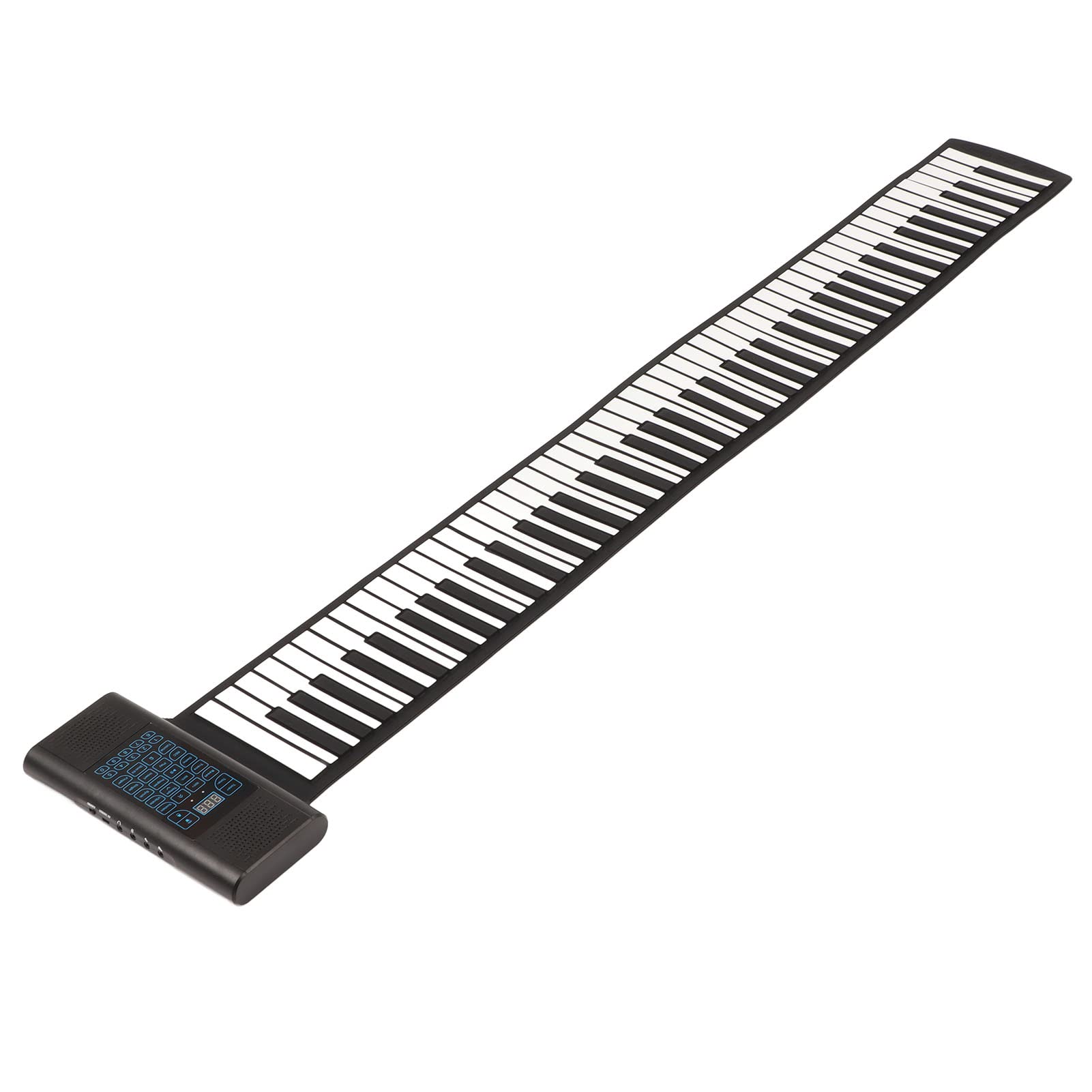 Zwinąć Przenośne 88-key Pianino z funkcją MIDI, ładującym, Wyświetlaczem LED i Podwójnymi Głośnikami od Wieków (wtyczka UE)