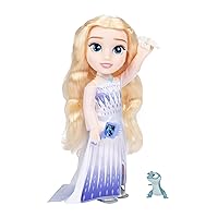 Disney Frozen bambola 38cm La mia amica Elsa cantante. Canta in italiano! Con abito