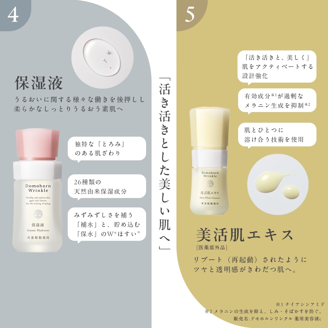 Amazon.co.jp: 【ハーフセット】ドモホルンリンクル 8点ハーフセット