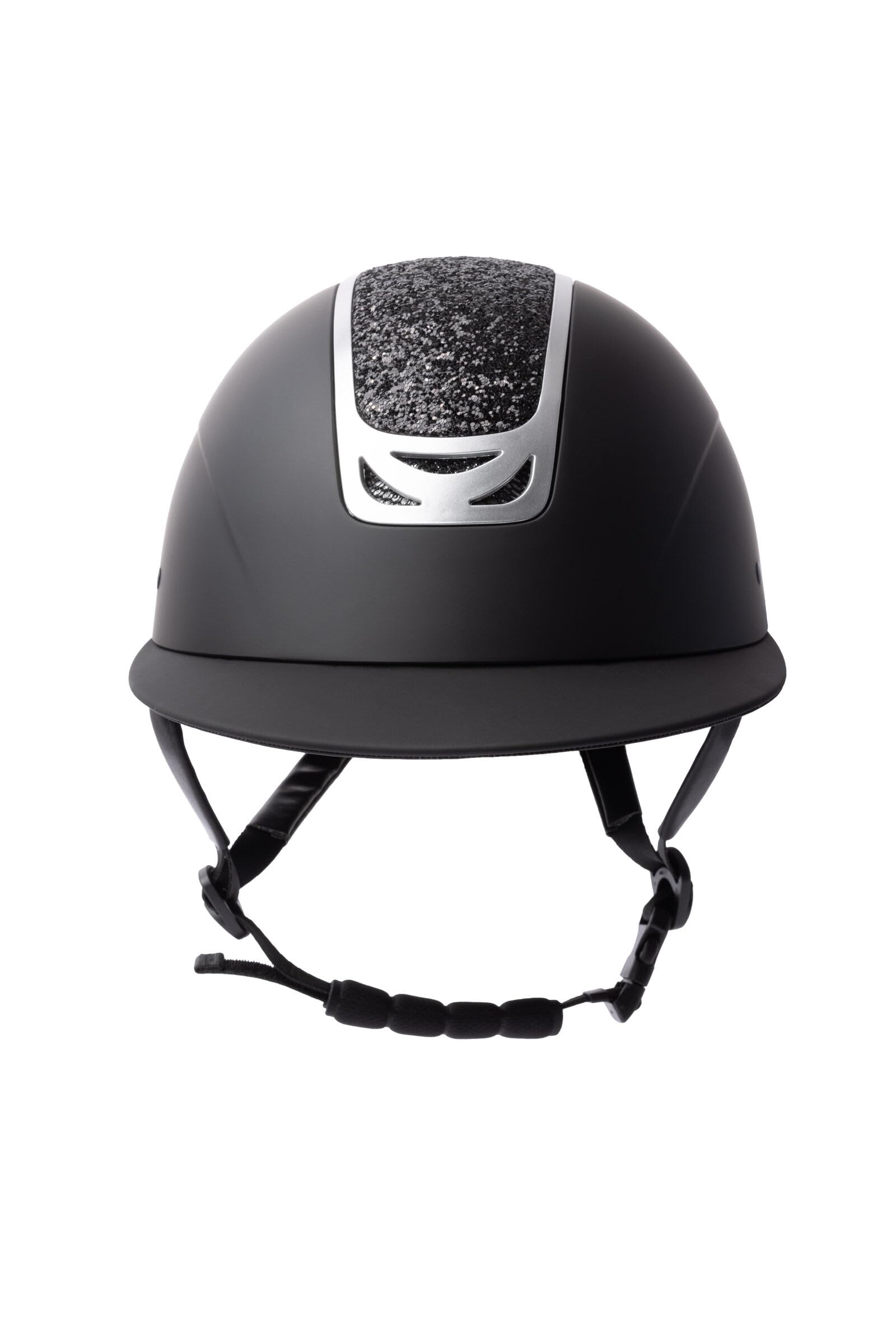 Horze Casco de equitación para mujer con adornos de cristal, CE EN 1384:2023, tamaño ajustable