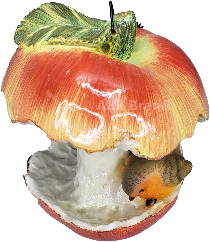 Garden Farm Colorful Fruits Hanging Wild Bird Feeder (Apple)