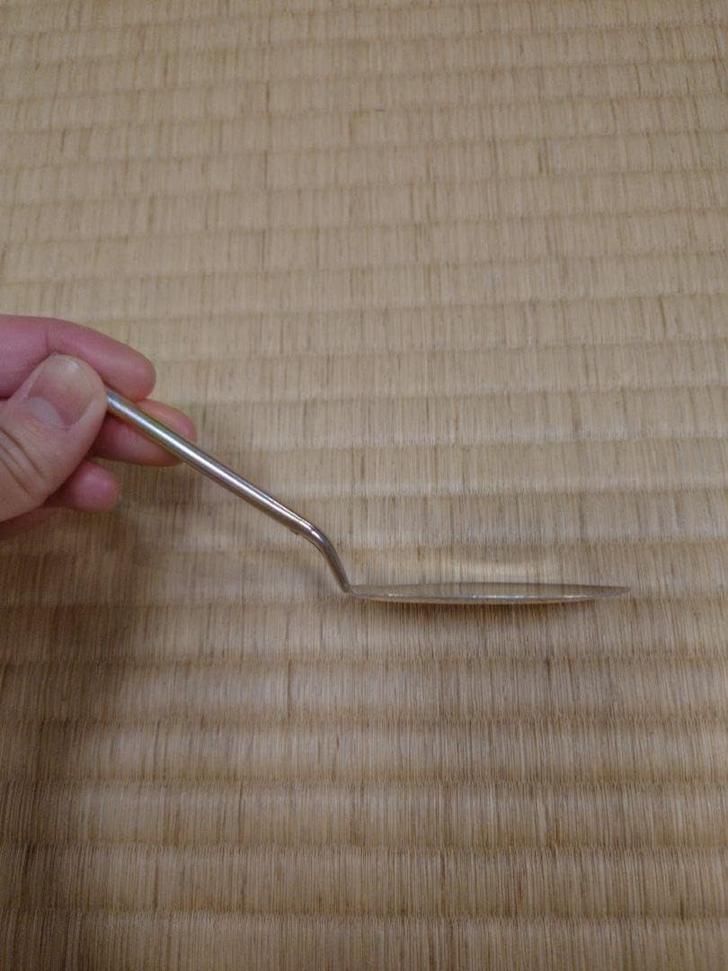 Amazon.co.jp: 牧田久義 南鐐灰匙 3点セット 茶道具 茶道 銀製品 灰匙