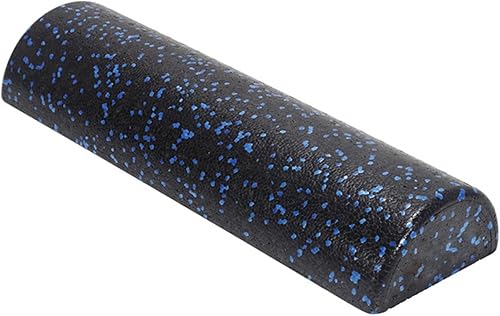 SM SunniMix Rodillo de espuma medio redondo Medio rodillo de espuma multifuncional Gimnasio 18 pulgadas de longitud Rodillo de columna de masaje
