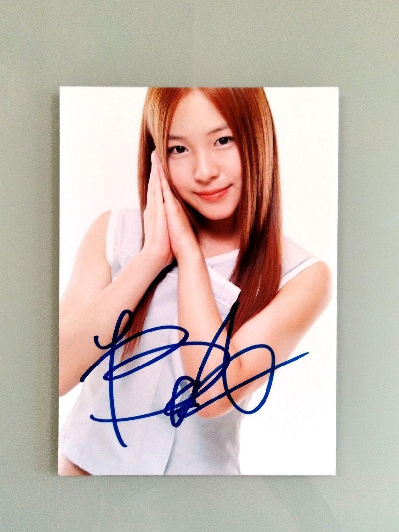 ボア直筆サイン入り2Lサイズ写真…BoA