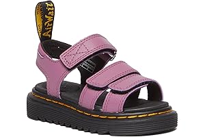 Kids' Dr. Martens Klaire 9 UK (US 10 Toddler) Muelle Purple Sandals...