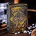 Cyberpunk Gold Playing Cards, Cardistry Decks, White Deck of Playing Cards for Kids & Adults, Cool Playing Cards with Card Game e-Book, Unique Playing Cards for Poker, Cyberpunk Cards