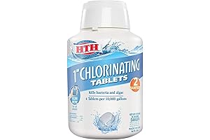 HTH 1-Inch Chlorinating Tablets for Swimming Pools