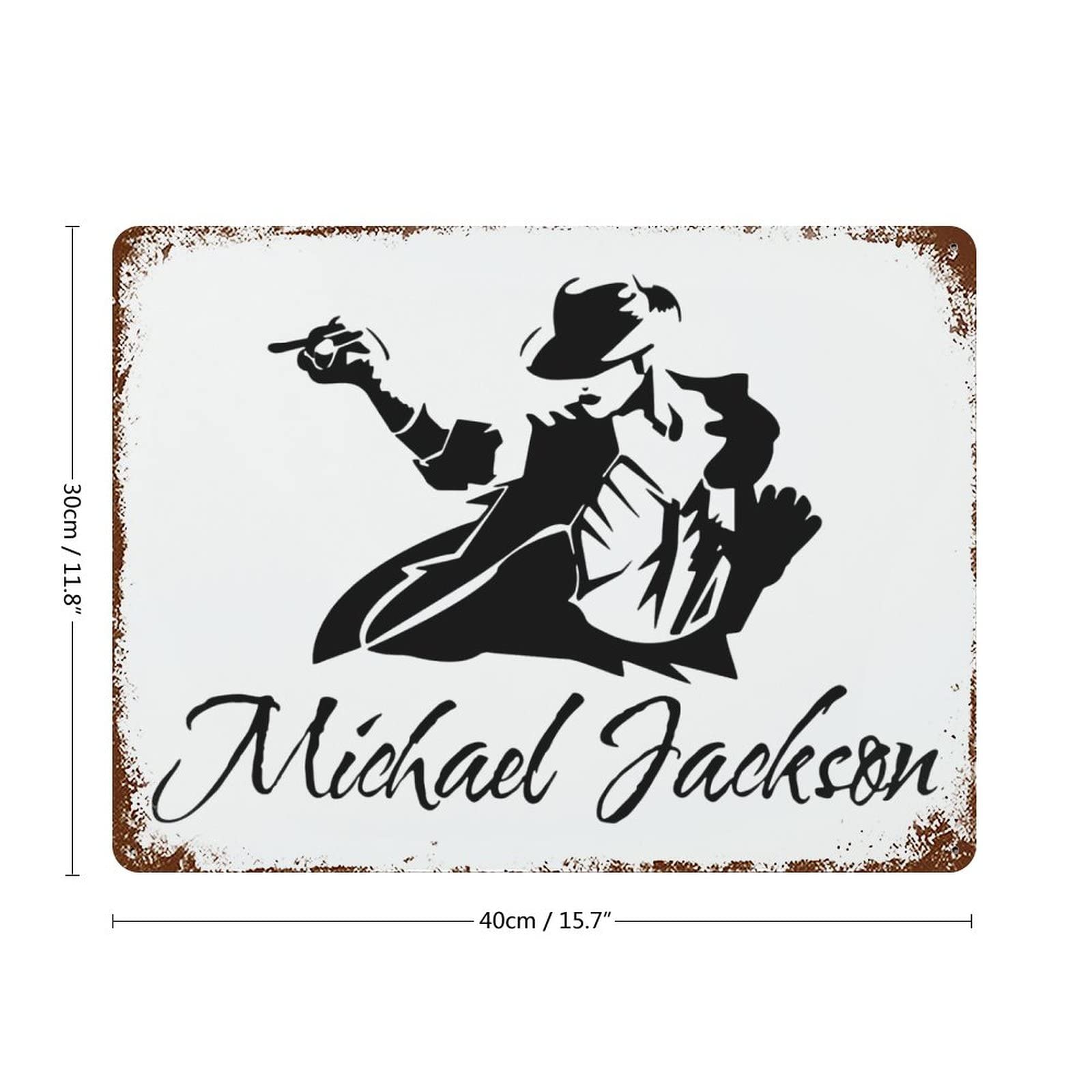 Amazon.co.jp: ブリキ看板 マイケル・ジャクソン サインボード 壁飾