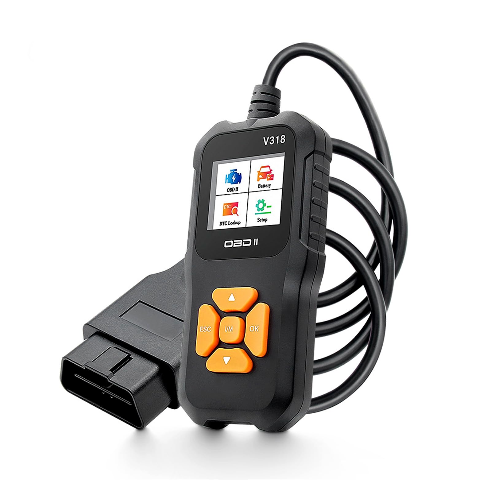 Amazon.co.jp: OBD2 スキャンツール 車両故障診断機 エンジン警告灯