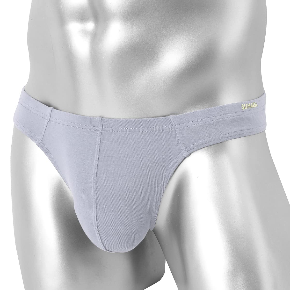 Tanga de bambú para hombre, ropa interior sexy, ropa interior cómoda, calzoncillos, calzoncillos elásticos, grandes, bolsillos de elastano bajos, tanga