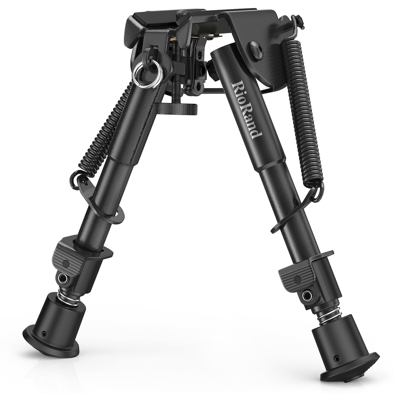 6 inch Tactical Spring Return Legs Bipod with Barrel adapter Mount...