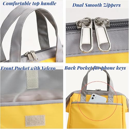 Miniatura 4 de Lonchera térmica reutilizable para hombres y mujeres, a prueba de fugas, lonchera Bento con bolsa para utensilios, lonchera para trabajo,