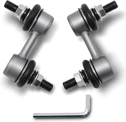 Varillas de barra estabilizadora de aleación de zinc-níquel para Subaru Forester, Impreza, Legacy, Outback 2003-2015, juego de 2 - K750049