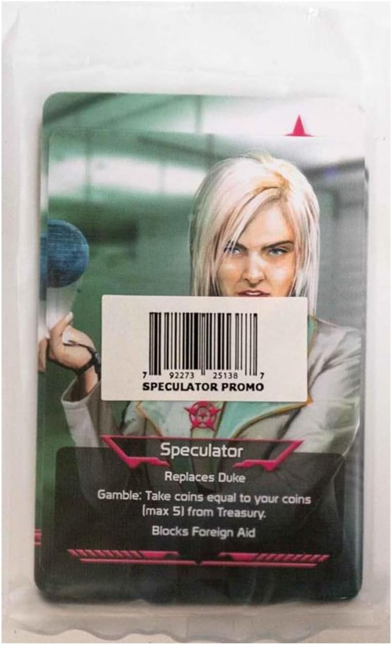 Coup : Kickstarter Speculator Promotional Expansion Card Pack