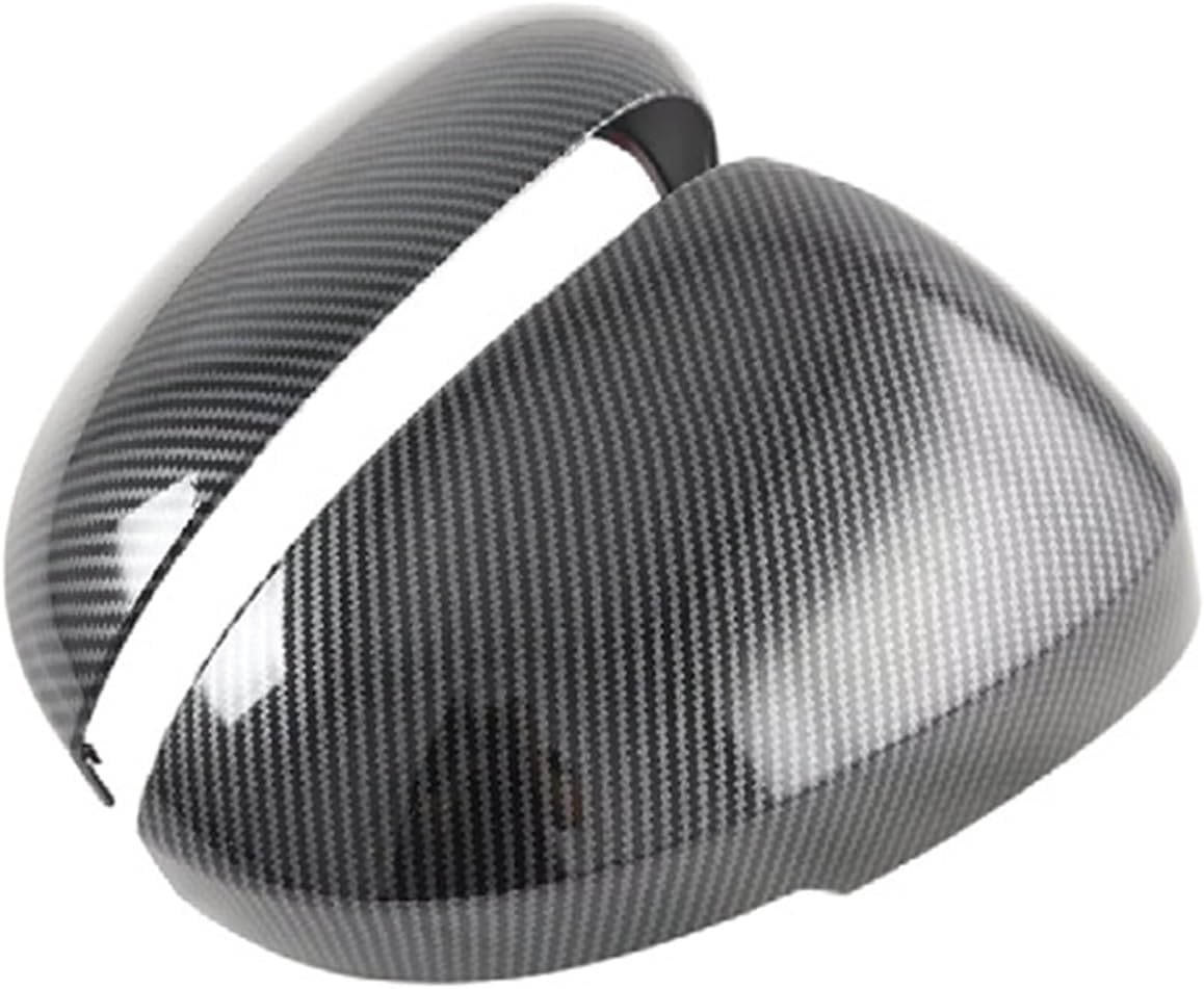 XJPGHA Wing Mirror Covers Caps for Mitsubishi Outlander 2023, Sturdy Durable Cover Housing Door Mirror Vehicle Accessory Rearview Side Covers,Carbon Fiber Texture