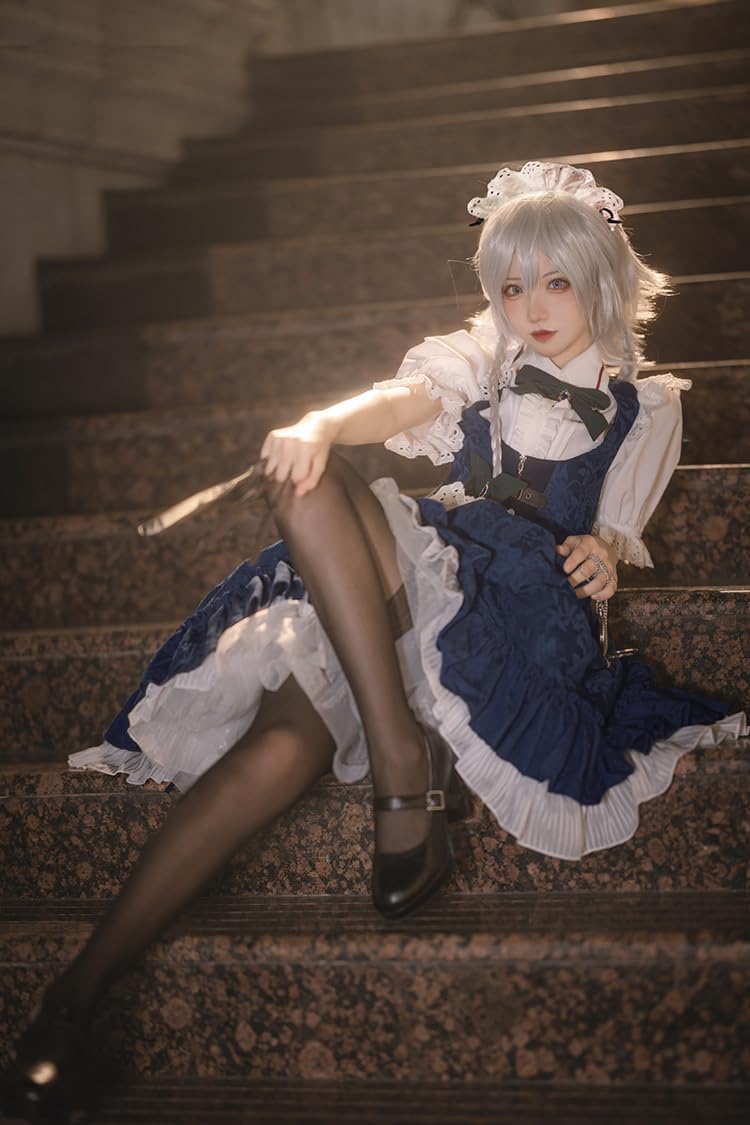 特製　東方プロジェクトproject 十六夜咲夜　コスプレ衣装 Amazon.co.jp: [QMIQMI] 十六夜 咲夜（いざよい さくや） Project 東方