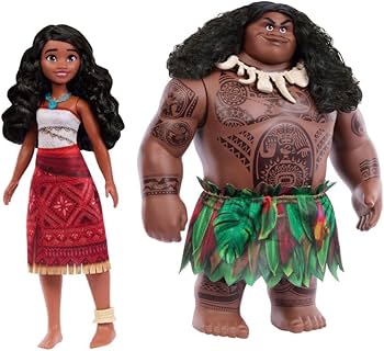 Amazon.com: Mattel Disney Moana 2 Voyager 2 Doll Set, Moana & Maui