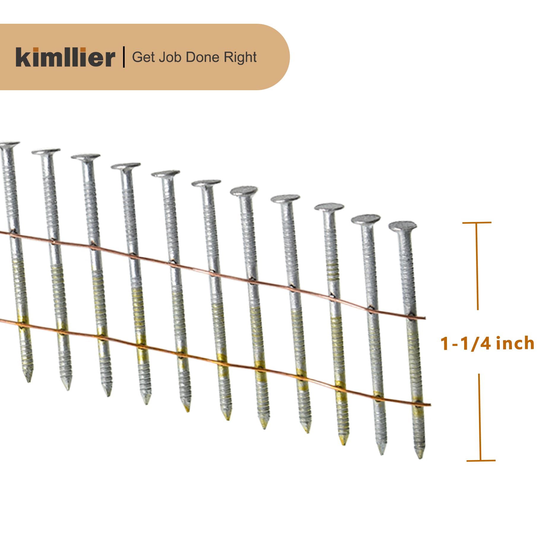 Siding Nails - 3600 Count, Hot Dipped Galvanized -4