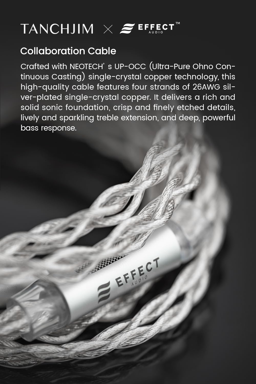 あ*め様 TANCHJIM x EFFECT AUDIOコラボFORCE 有線イ Force Effect Audio Collaboration Flagship Fones de ouvido com fio