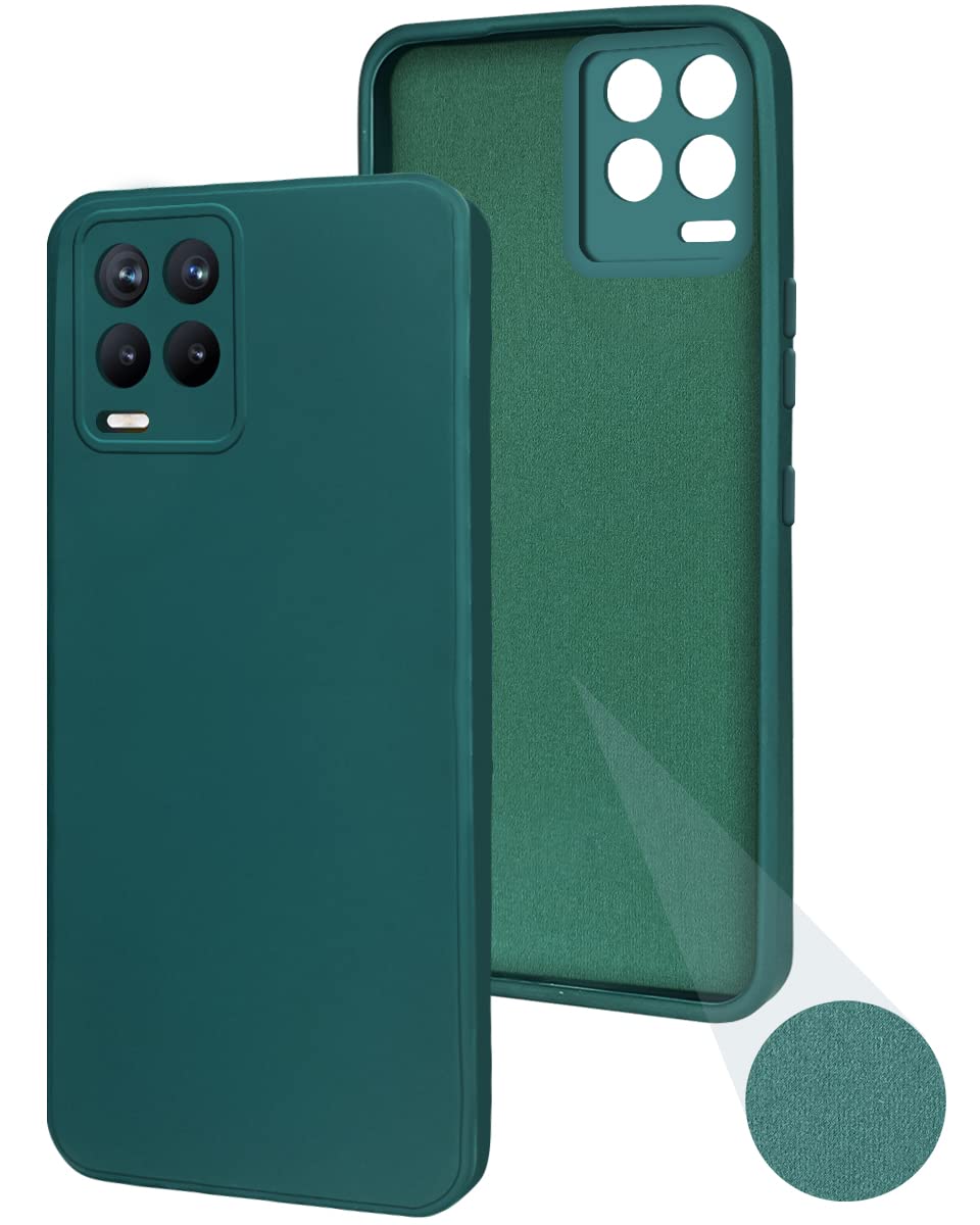 Jkobi Back Cover Case for Realme 8 | 8 PRO (Inside Fiber Cloth | Smooth Matte Finish | Elegant Professional Look |Green) (B0B7S8H496) Amazon Price History, Amazon Price Tracker