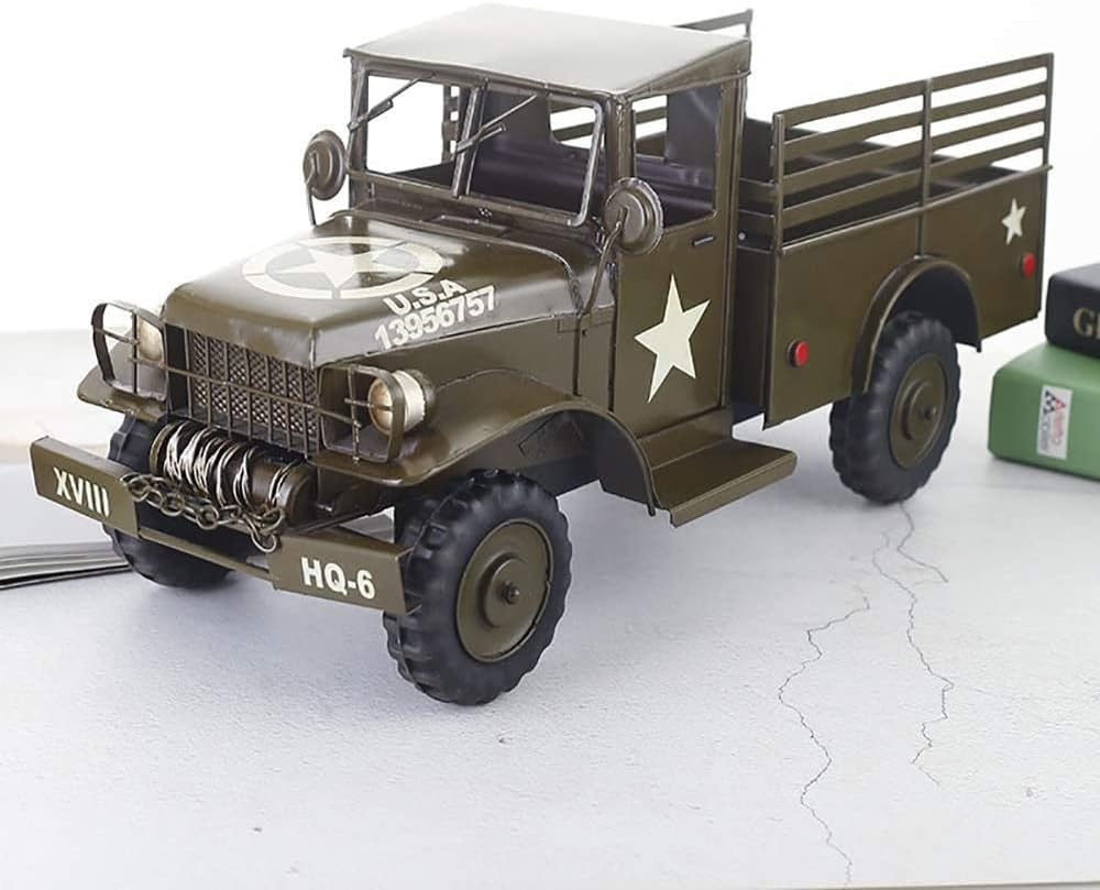 Ornaments Truck Model Wrought Iron Retro Nostalgic Ornaments High-end Business Gift Bar Cafe Decoration